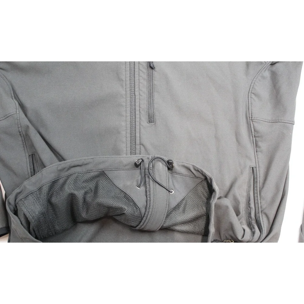 The North Face Apex Bionic Mens Softshell Jacket Black Full Zip XL  FTB0W+TNOW